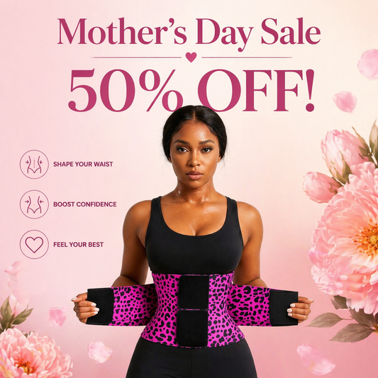 Waist Trainer with Triple Wrap & Tummy Control