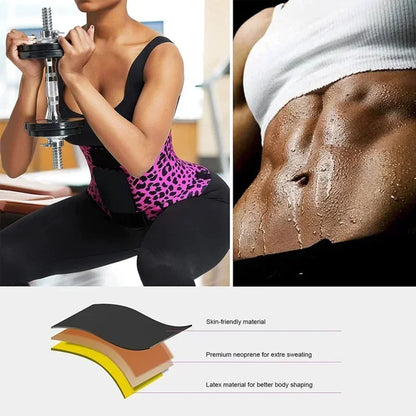 Waist Trainer with Triple Wrap & Tummy Control